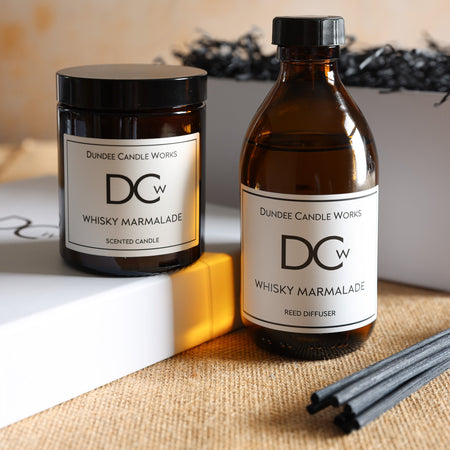 Opened Whisky Marmalade Scottish Gift Set