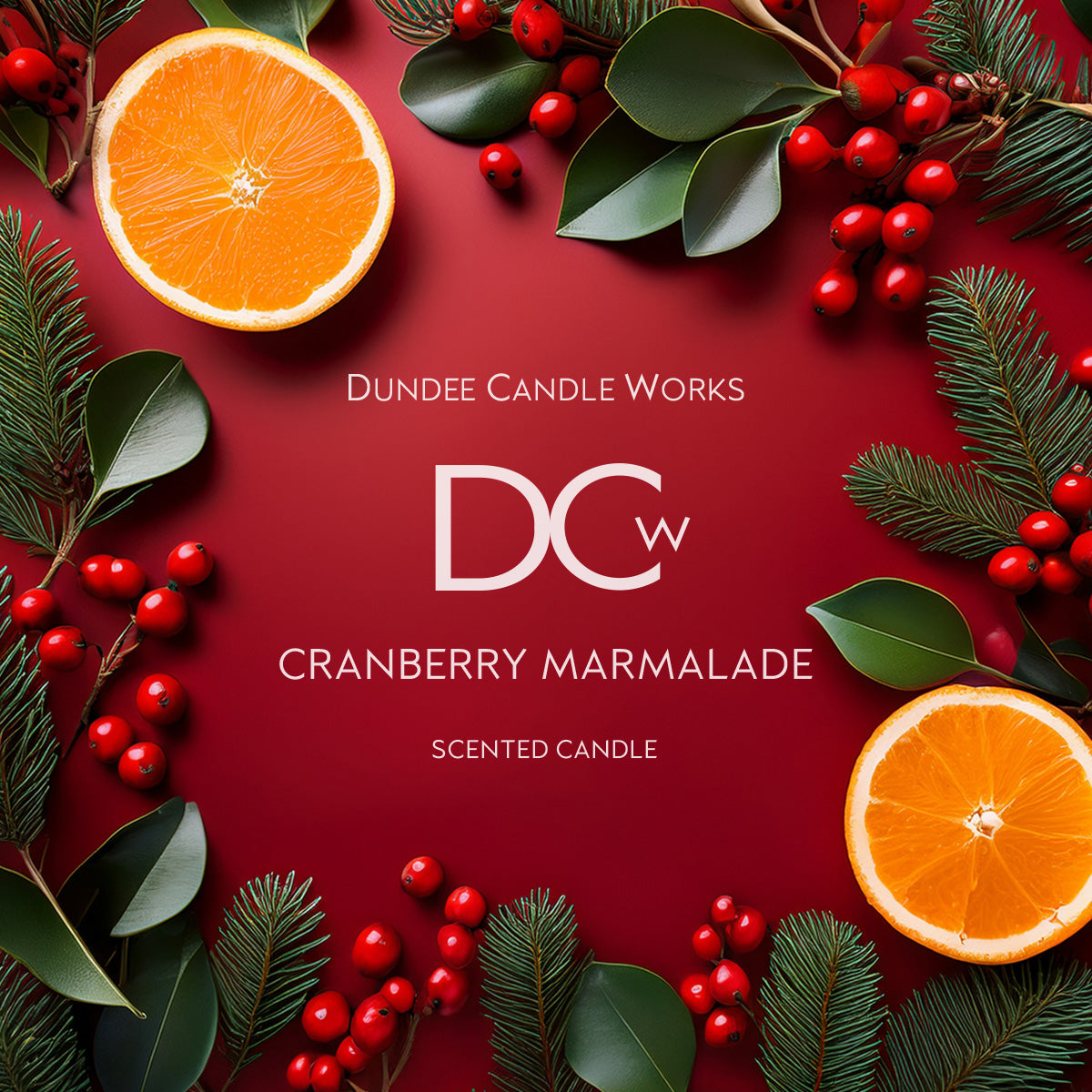 Cranberry Marmalade Scented Candle 180ml