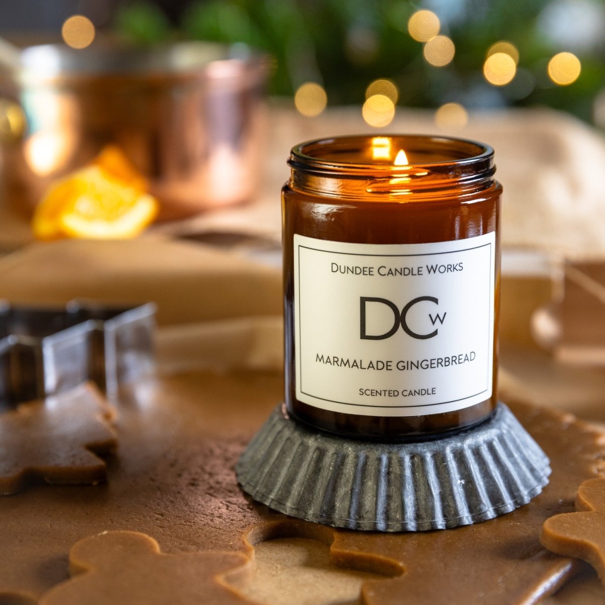 Marmalade Gingerbread Scented Candle 180ml - Dundee Candle Works
