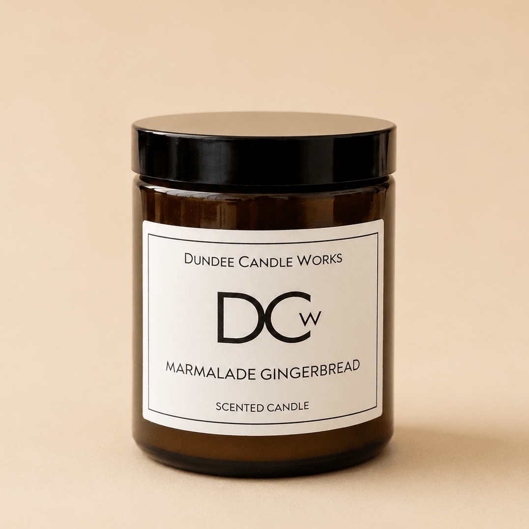 Marmalade Gingerbread Scented Candle 180ml - Dundee Candle Works