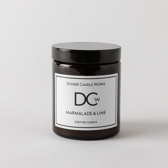Marmalade & Lime Scented Candle 180ml - Dundee Candle Works