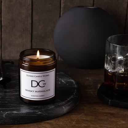 Whisky Marmalade Scented Candle 180ml - Dundee Candle Works